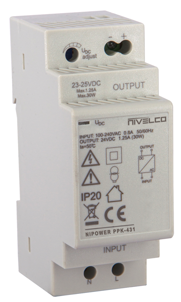 Nivelco Nipower toiteplokk